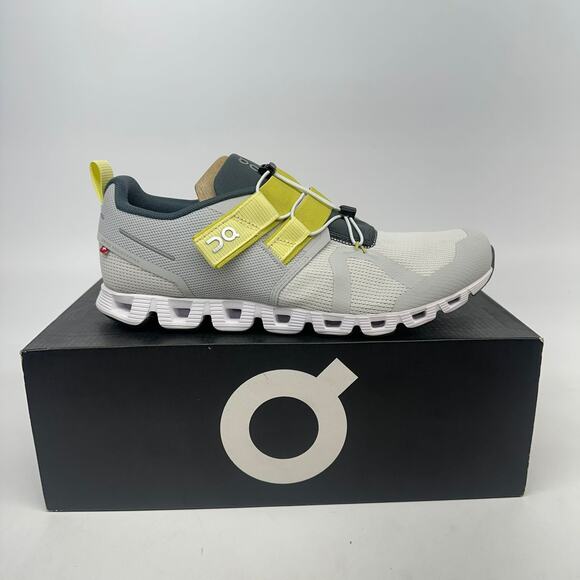 Mens On Cloud Nexus Glacier Limelight Sneakers Size 8 New - Picture 1 of 6